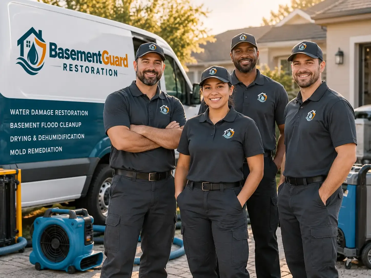 Basement Water Damage Restoration company in Whitehorse, SD